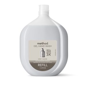 Method foaming hand wash refill - violet + lavender, 28 fl oz