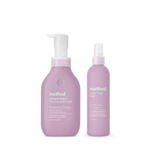 Method white flower + tuberose body wash + mist duo